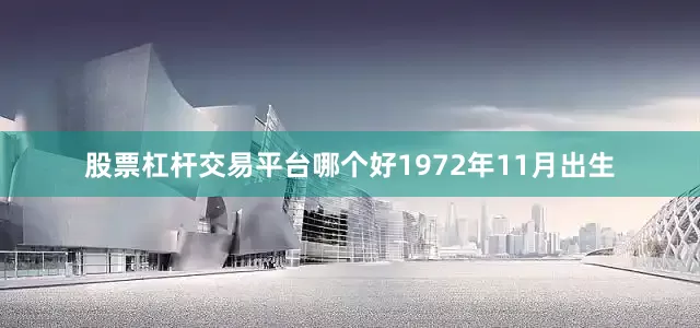 股票杠杆交易平台哪个好1972年11月出生